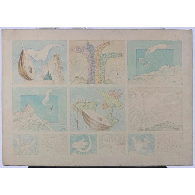 Micromondi is and original contemporary artwork realized in the second half of the xx century by the italian contemporary...