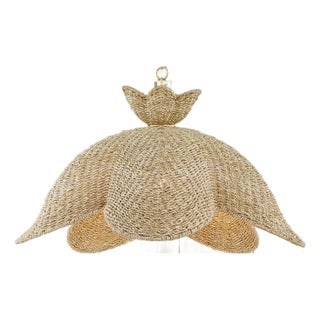 Mitzi Solie 34 in. 1 Light Pendant in Aged Brass Finish For Sale