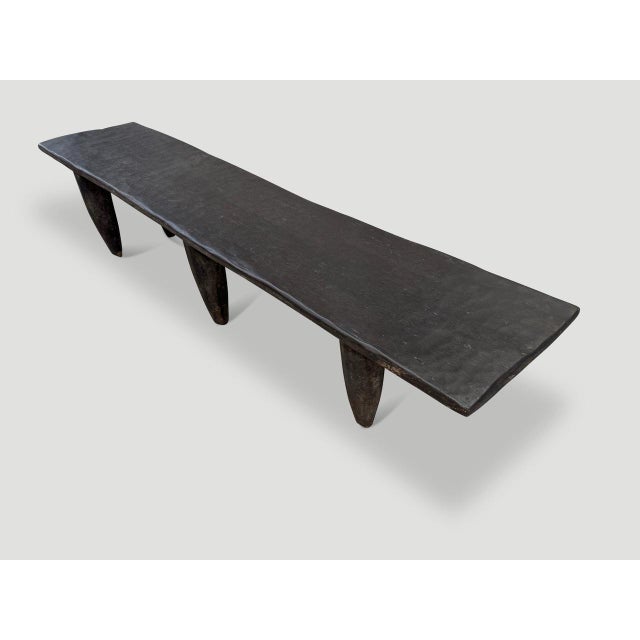 Rare Antique African Senufo Coffee Table or Bench For Sale - Image 4 of 5