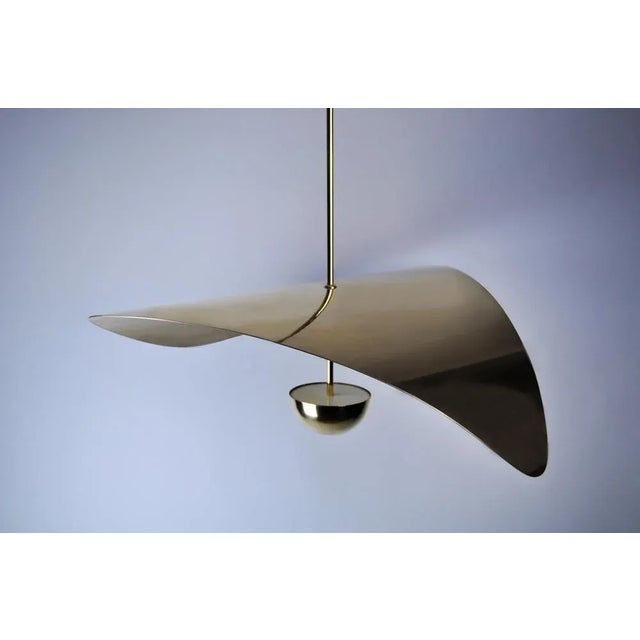 Metal Medium Bonnie Led Pendant by Ovature Studios For Sale - Image 7 of 7