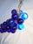Glass Cobalt Blue Murano Glass Drop Grape Cluster For Sale - Image 7 of 7