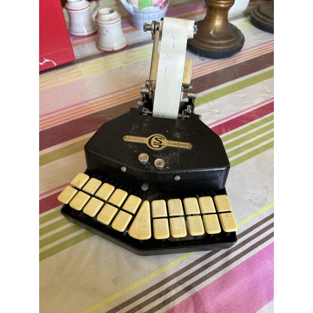 Stenotype Typewriter from Grandjean For Sale - Image 10 of 10