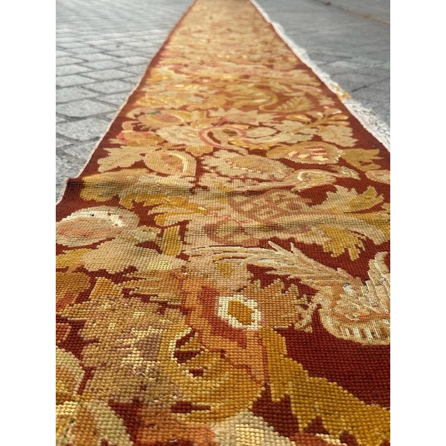 French Needlepoint Panel Tapestry, 1890s For Sale - Image 18 of 18