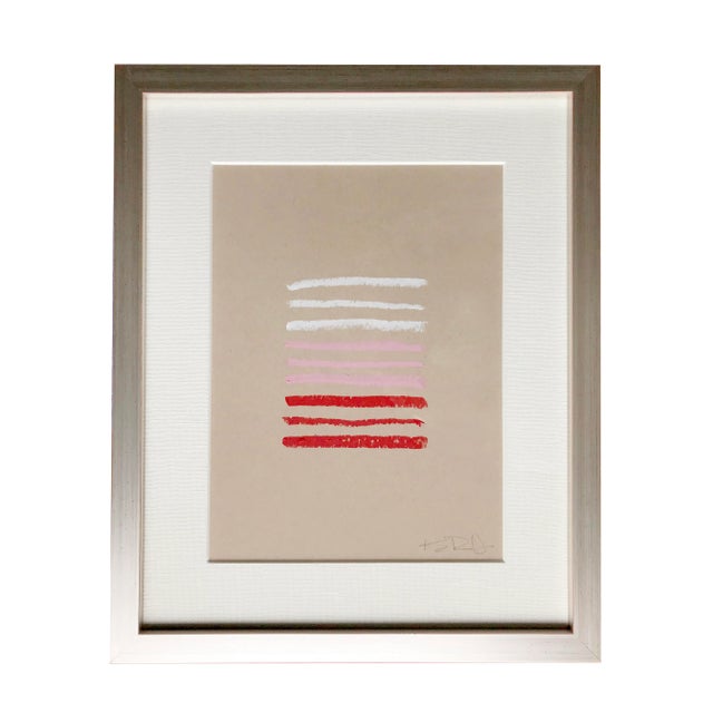 Red Horizon #1 Painting For Sale - Image 4 of 4