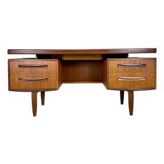 Mid Century Danish Modern Style Teak “Fresco” Writing Desk by G Plan 1960’s For Sale