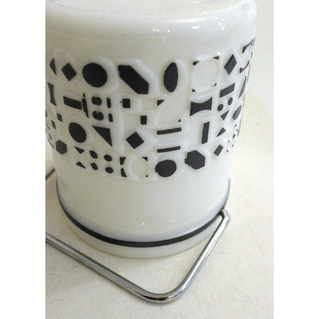 Vintage Opaline Ice Bucket, 1960 For Sale - Image 9 of 10