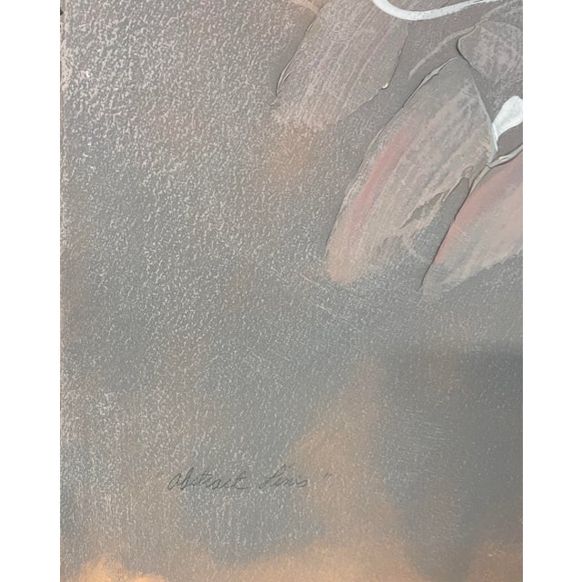 Modern 1980s Andrez Large Modern Painting For Sale - Image 3 of 7