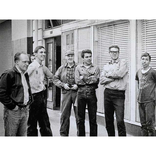 Mid-Century Modern Vintage Signed Protest Photograph by Howard Harawitz For Sale - Image 3 of 5