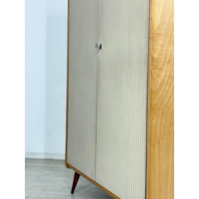 Wood Vintage Wardrobe or Linen Cupboard, 1960s For Sale - Image 7 of 13