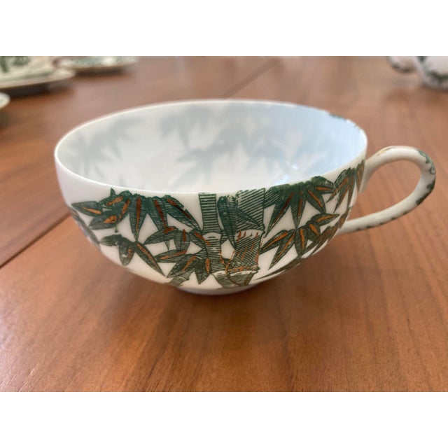 Vintage Japanese Porcelain Tea Service- 29 Pieces For Sale - Image 4 of 14