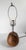 Mid 20th Century Scandinavian Danish Modern Boudoir Table Lamp in Teak For Sale - Image 4 of 11