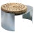 Silver Assento Stool by Macheia For Sale - Image 8 of 8