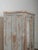 Late 20th Century Distressed Glass-Front Cabinet With Weathered Blue Finish For Sale - Image 5 of 5
