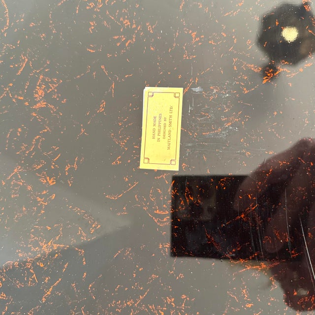 1980s Maitland Smith Box on Stand Side Table With Lions For Sale - Image 10 of 11