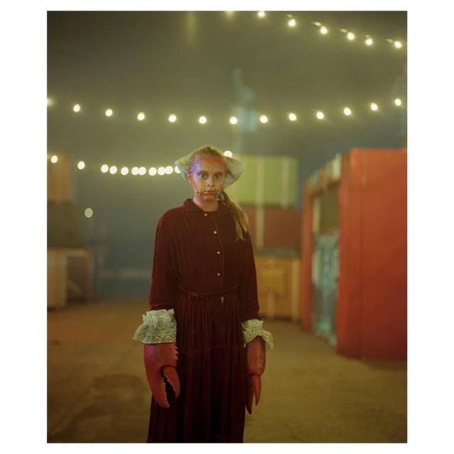 Rachel Louise Brown, Lobster Girl, Fright Nights, West Palm Beach, 2017, Aluminum Print For Sale