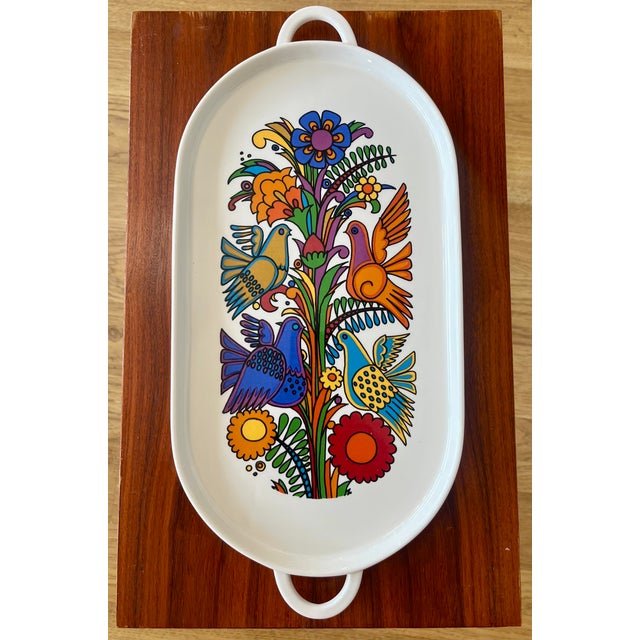 1980s Plateau Ovale Acapulco from Villeroy & Boch, 1980s For Sale - Image 5 of 5