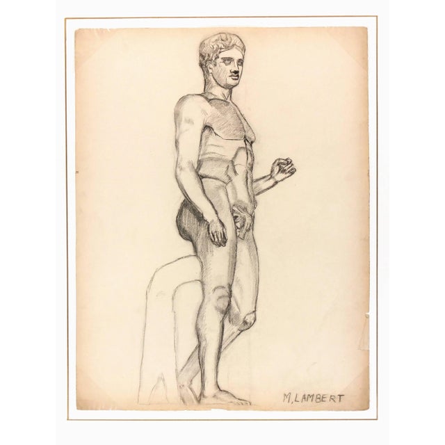 M. Lambert, Male Nude For Sale - Image 4 of 5