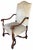 1990s Pair of Michael Taylor Scalamandre Cut Velvet Upholstered Armchairs For Sale - Image 5 of 7