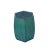 Chinese Hexagon Bamboo Theme Turquoise Green Ceramic Clay Garden Stool For Sale - Image 4 of 5