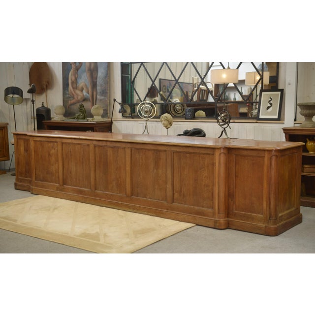 Large Oak Buffet, 1920s For Sale - Image 12 of 12