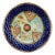 French Majolica Plate Onnaing, Circa 1890 For Sale
