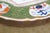 Antique Ashworth Brothers Trophies Green Ironstone Dinner Plate 10" For Sale - Image 12 of 14