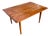 Antique Early American Primitive Chestnut Farmhouse Dining Table, Circa 1800 For Sale