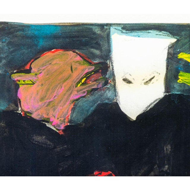 Contemporary Edith Isaac Rose Four Figures Offset Lithograph For Sale - Image 3 of 8