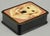 Russian Lacquer Papier Mache Box With Golden Retriever Dog Portrait For Sale - Image 9 of 12