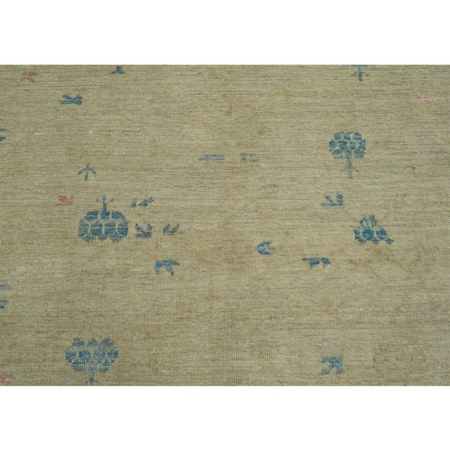 Early 21st Century Turkish Oushak Rug 9'7" x 13'5" #18670 For Sale - Image 5 of 8