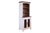 Rustic Greenview Mesh Door Bookcase - Distressed White For Sale - Image 3 of 4