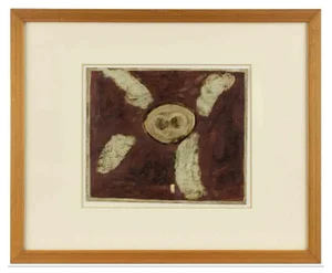 Domenico Bianchi, Untitled, Original Mixed Media, 1980s