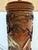 Mid 20th Century Mabro Lamp Company Carved Flower Table Lamp, Medium For Sale In San Francisco - Image 6 of 12