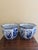 Maitland - Smith Chinoiserie Large Blue and White Porcelain Planters, Pair For Sale - Image 4 of 6