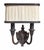 2000 - 2009 Pair of Patinated Bronze Shield Back Light Sconces by 20th Century Lighting For Sale - Image 5 of 5