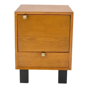 George Nelson for Herman Miller One Door One Drawer Night Stand J Pulls