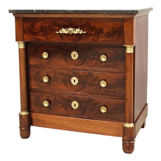 Empire Chest of Drawers, 19th Century For Sale