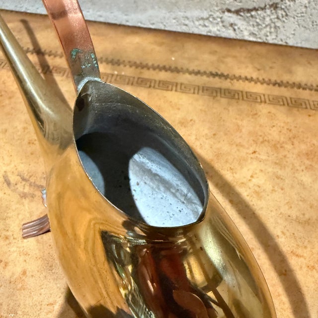 Mid-Century Modern Brass Watering Can Ariosa Carl Aubock Günter Kupetz Era For Sale - Image 10 of 16