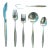 Circa 1950s Georg Jensen Sterling Silver "Cypress" Flatware, Service for Twelve- 93 Pieces For Sale