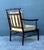 Vintage Vanguard Carved Bamboo Lounge Chair For Sale - Image 11 of 12