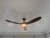 Visual Comfort & Co. "Maverick" 60" Hand-Carved Balsa Wood Fan With Led Light & Remote For Sale - Image 10 of 10