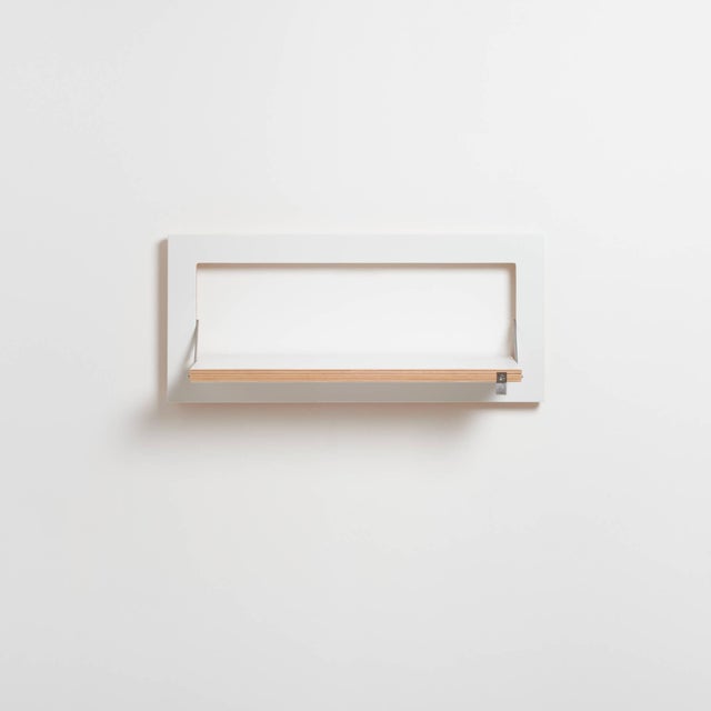 Fläpps Shelf 60×27-1 in White by Ambivalenz For Sale - Image 4 of 5