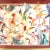 1980s Large Watercolor Wall Art | Abstract Iris Flowers For Sale - Image 4 of 6