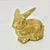 Brass Mid-Century Hollywood Regency Boho Chic Brass Bunny Figurine. For Sale - Image 8 of 13