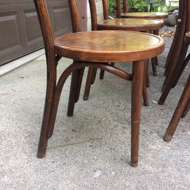 Vintage Great Northern Chair Co. Bentwood Chairs Set of 6 Chairish