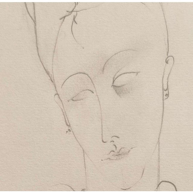 A. Modigliani, Lunia, Lithograph For Sale - Image 4 of 7