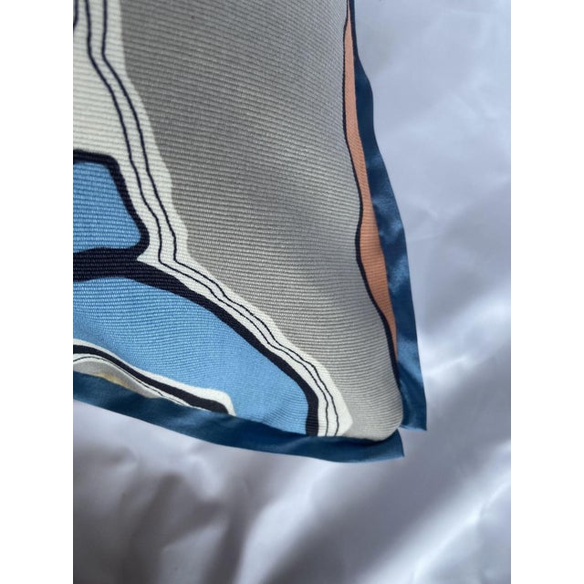 Contemporary Custom Abstract Geode Throw Pillow Cover For Sale - Image 3 of 4