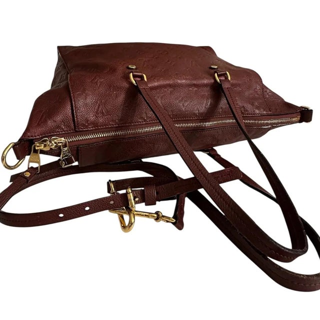 Lumineuse leather handbag For Sale - Image 9 of 12