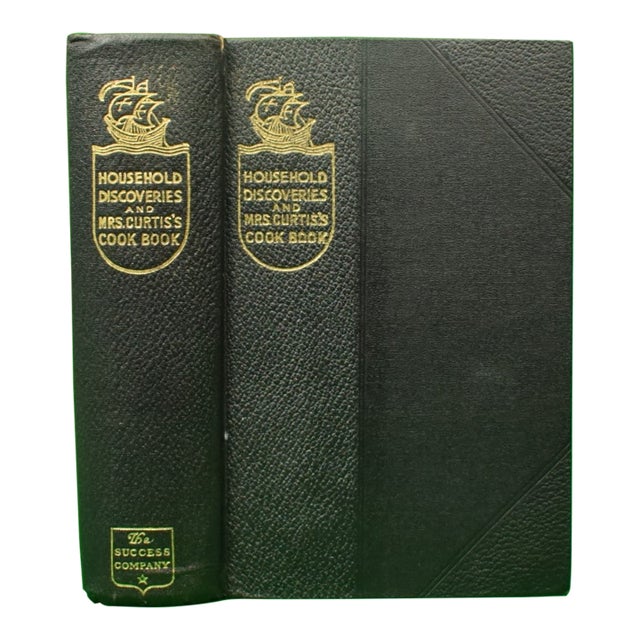 "Household Discoveries and Mrs. Curtis's Cook Book" 1908 Morse, Sidney and Curtis, Isabel Gordon For Sale