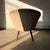 Mid-Century Modern Vintage Danish 1950s Mid-Century Bent Møller Jepsen Attributed Lounge Chair, Beige Fur-Like Upholstery For Sale - Image 3 of 18